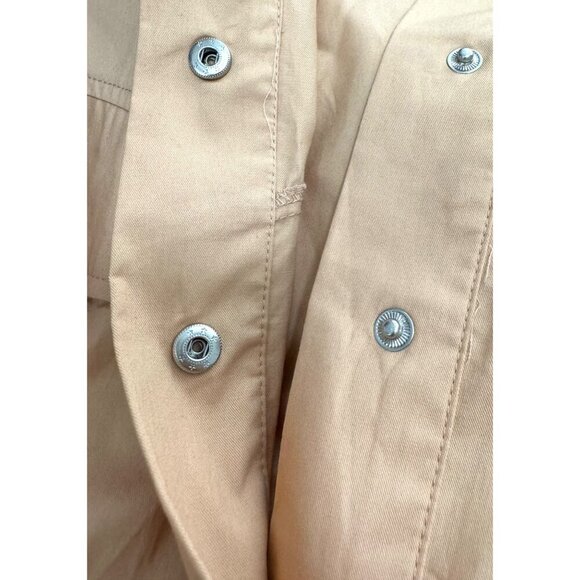 Zara Gabardine Utility Jumpsuit With Pockets Mango color sz S - Picture 9 of 11